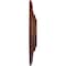 Ekena Millwork Orleans Medallion (Canopies up to 4 5/8"), 17 5/8"OD X 3 5/8"ID X 1 7/8"P, Burnished Mahogany CM17OLBMC - alternate 4